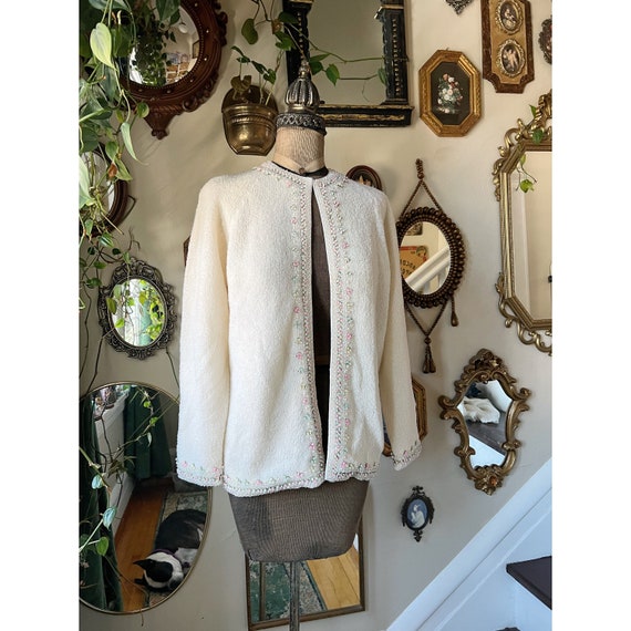 Vintage beaded clearance cardigan