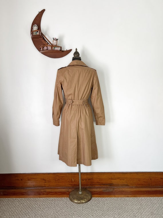 Vintage Brown Tres-elle Trench Coat - Etsy Vintage Brown Tres-elle Trench Coat - Etsy