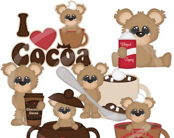 I Love Cocoa EXCLUSIVE Clipart-Instant Download-Digital Clipart