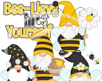 Download Bee Gnomes Svg Etsy