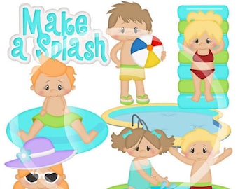 Pool Party 2 Clipart-Digital Clipart-PNG clip art-digital scrapbooking-diy die cuts