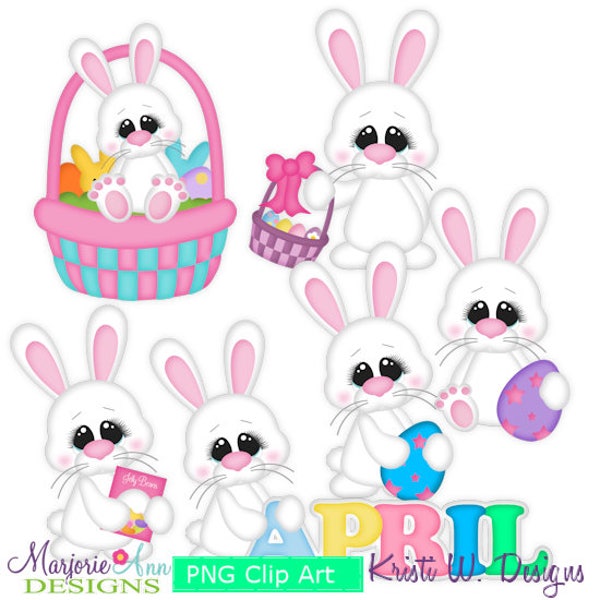 Happy Easter EXCLUSIVE Clipart-Instant Download-Digital Clipart