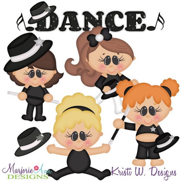 Jazz Dance Class Clipart-Instant Download-Digital Clipart-PNG clip art-digital scrapbooking-diy die cuts-dance recital-jazz class-dancing