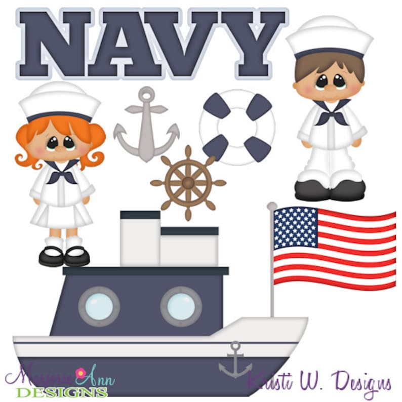 United States Navy Clip Art instant Download digital Etsy United states navy clip art instant download digital etsy
