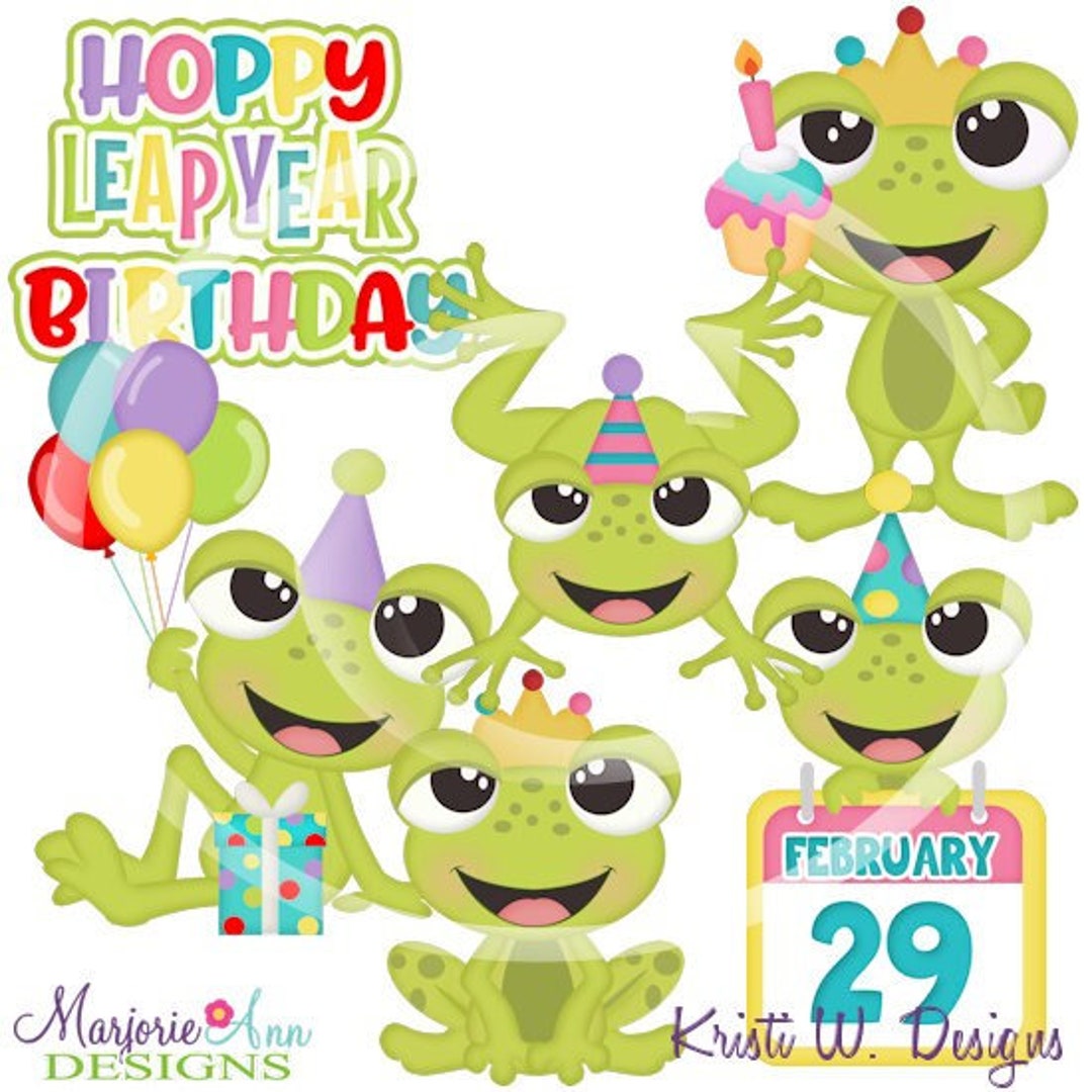 Leap Year Birthday Clipartdigital Clipartpng Clip Artdigital