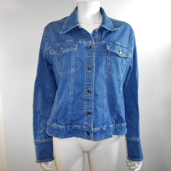 jean jacket for large bust