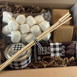 Up North S'Mores Caja de Regalo / Apreciación de los Empleados / Navidad / Camping / Cumpleaños / Fiesta