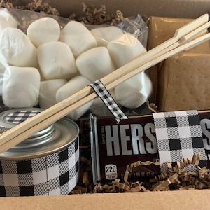 Up North S'Mores Gift Box Employee Appreciation Christmas Camping Birthday Party image 2