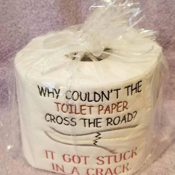 Paper Embroidered Toilet Paper Etsy