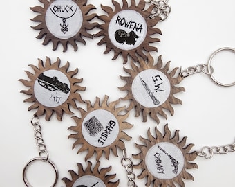 Portachiavi personalizzato Supernatural