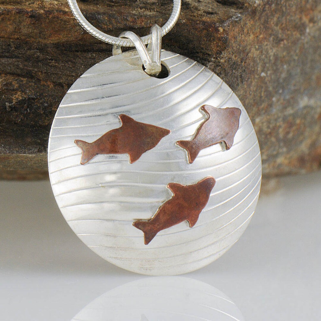 [ReinSein]ACC★Ocean ceramic tropical fish necklace Ocean Jewelry, Fish Necklace, Fish Pendant, Swimming Fishes