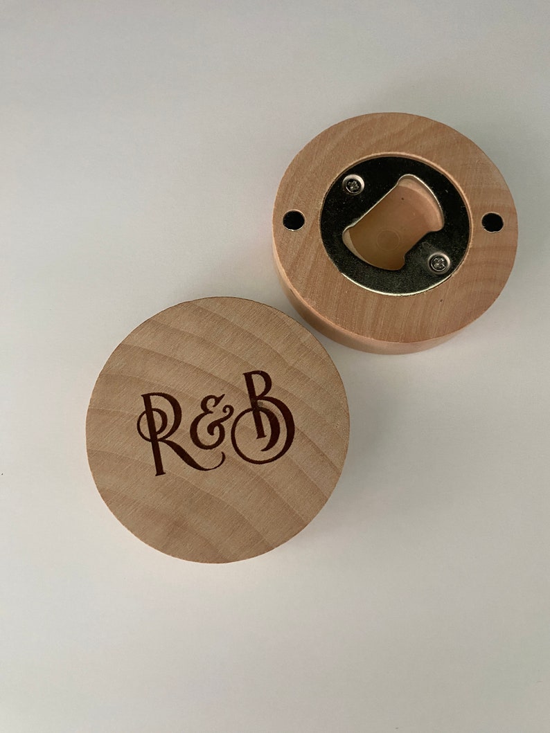 Wooden Magnetic Bottle Opener Party Favor Wedding Gift Souvenir For Guest,Personalized Wedding Favor Bottle Opener Fridge Magnet