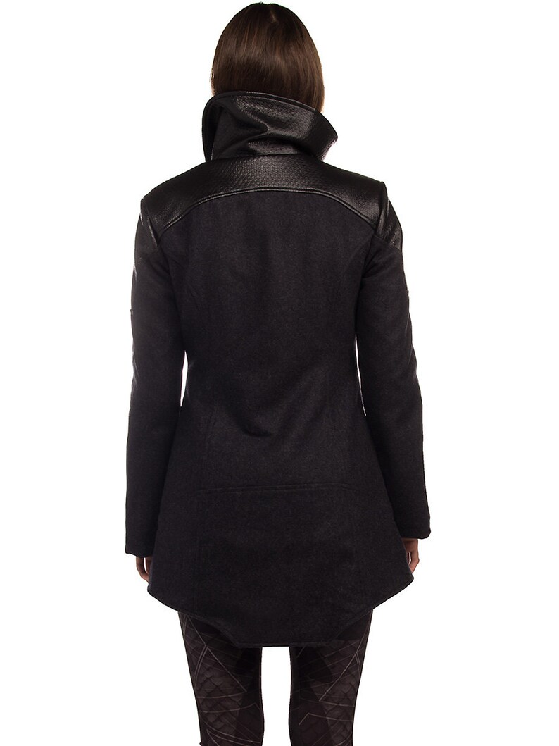 Phoenix Highly Tailored Avantgarde Winter Coat With - Etsy