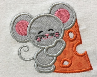 Mouse baby onesie, infant bodysuit, toddler shirt, made to order