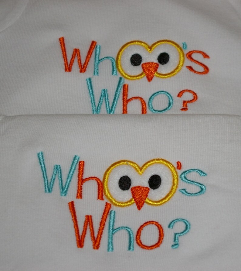 Onesies for twins or multiples, custom, made to order Bild 1