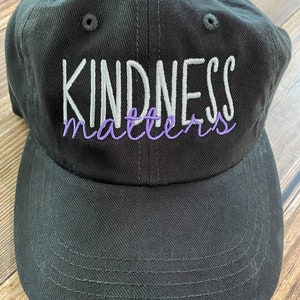 Kindness Matters Beanie or Ball Cap image 5