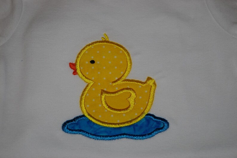 Rubber duckie onesie,custom, made to order image 1