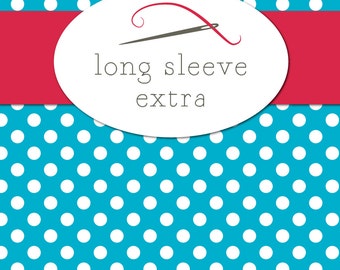 Long-Sleeve Extra- Please add to cart if you are ordering a long-sleeve onesie that is made to order