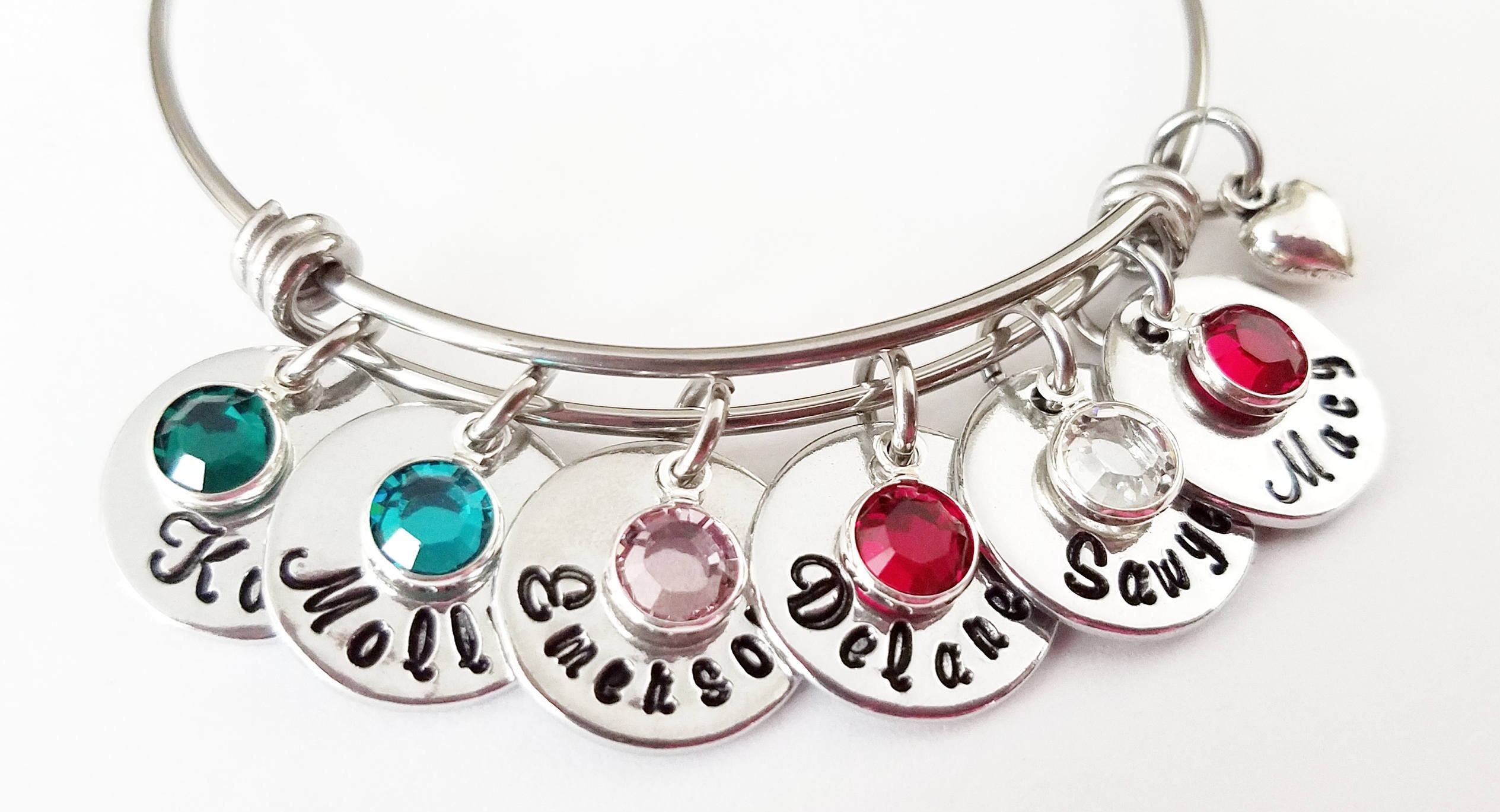 Personalized Mother Bracelet Mothers Day Gift Mom Jewelry Etsy