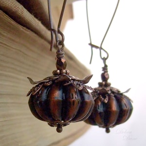 Gourd Earrings Harvest Earrings Gorgeous Gourds image 3