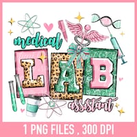 Laboratory Technician Png Sublimation Design Download, Lab Tech Png ...