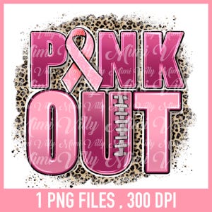 Breast Cancer Awareness PNG: Pink Ribbon Sublimate (Digital Download)