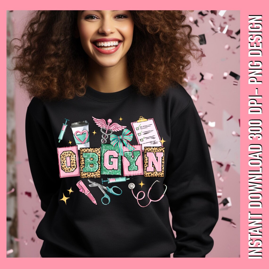 Coquette OBGYN Nurse PNG: Western Shirt Design (digital Download) - Etsy