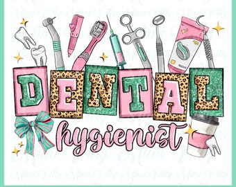 Dental Hygienist PNG: Shirt Design, Dentist Squad (Digital Download)
