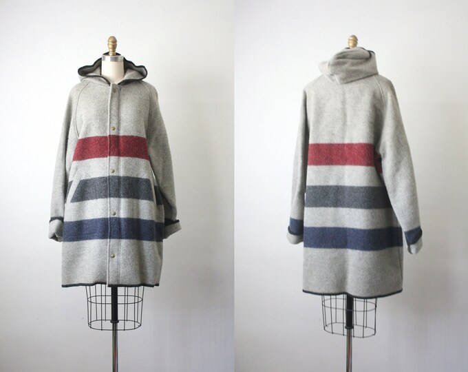 Portland Coat / 1980s Hudson Blanket Coat Etsy