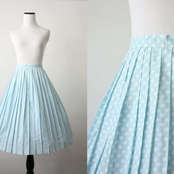 1950s tiffany dot skirt