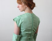 vintage 1930s mint gown
