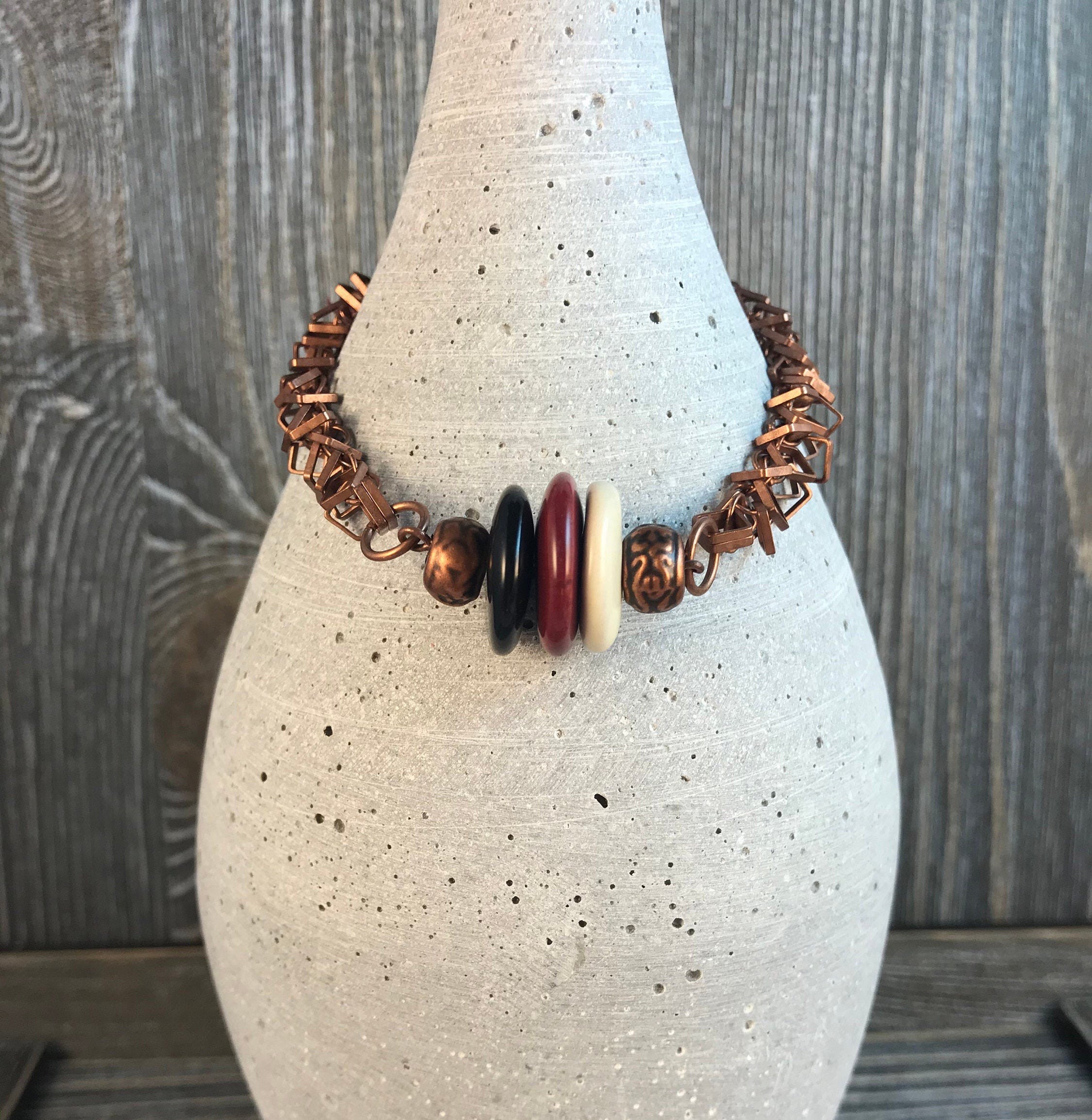Kazuri Bracelet - Etsy