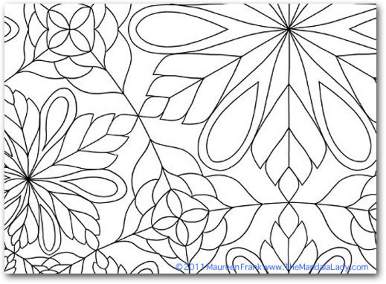 Of The Earth DIGITAL Mandala Coloring Book PDF VERSION | Etsy