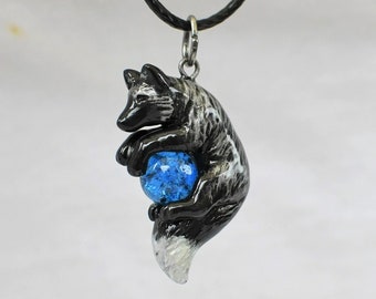 Dainty Silver Fox Necklace Pendant Charm