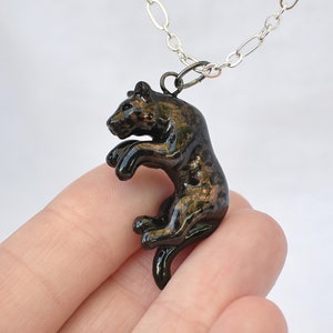 Black Panther Necklace Pendant Charm