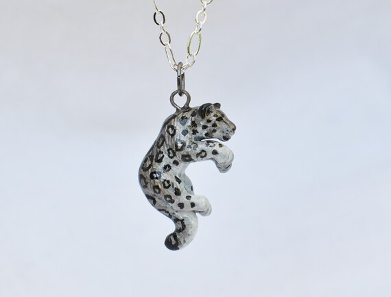 Crystal Creations: Snow Leopard