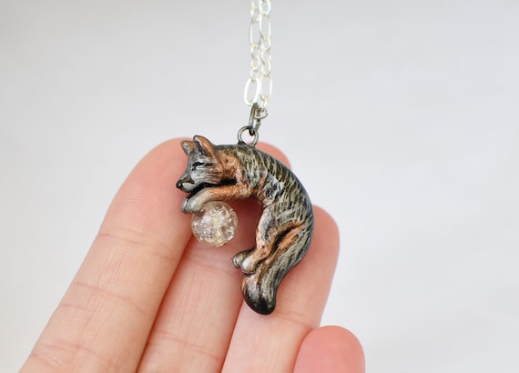 Etsy shop fox necklace