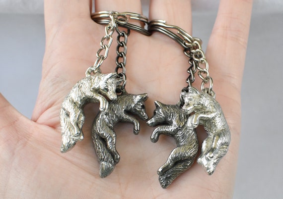 Wolf Link Keychain - Etsy