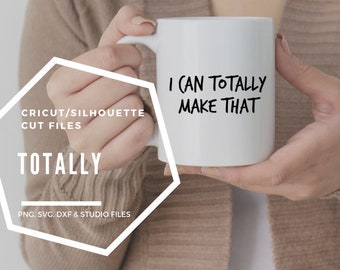 I can totally make that- cut files