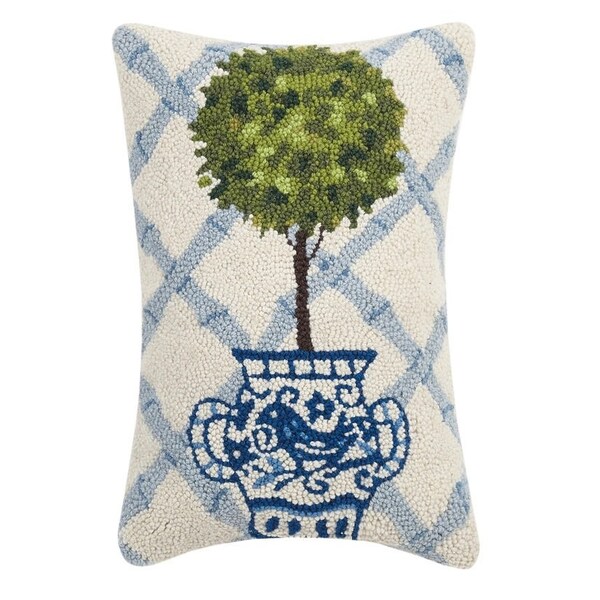 Blue and White Chinoiserie Pillow Etsy
