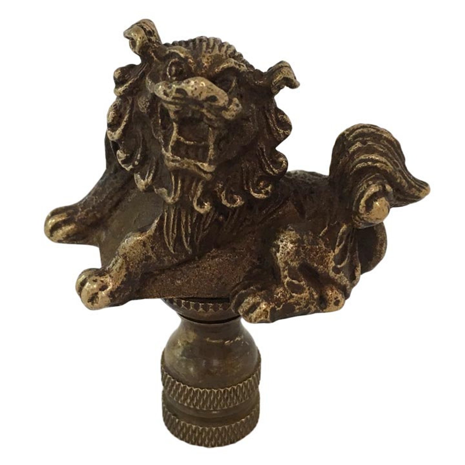 Foo Dog Lamp Finial Etsy