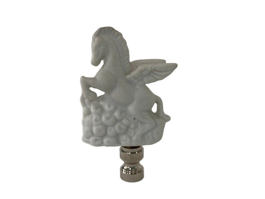 Vintage Pegasus / Unicorn Lamp Finial Etsy