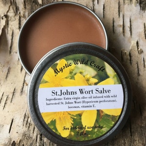 Wildcrafted Saint John's Wort Salve