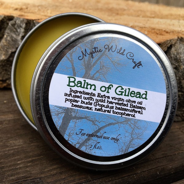 Balm of Gilead or Cottonwood Infused Healing Salve