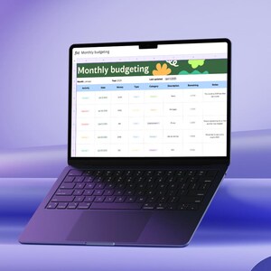 Monthly Budgeting (xlsx.)