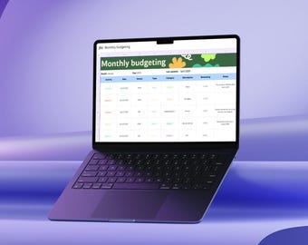 Monthly Budgeting (xlsx.)