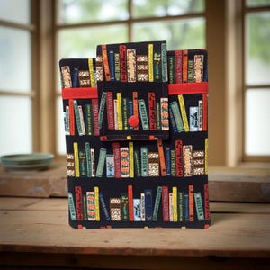 E-reader-hoes, Paperwhite, Kindle, Kobe-hoes gewatteerde ereader-hoes Rifle Paper Co. Curio Book Club