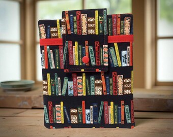 Padded E-reader Sleeve: Rifle Paper Co. Curio Book Club, Cotton Kindle Case