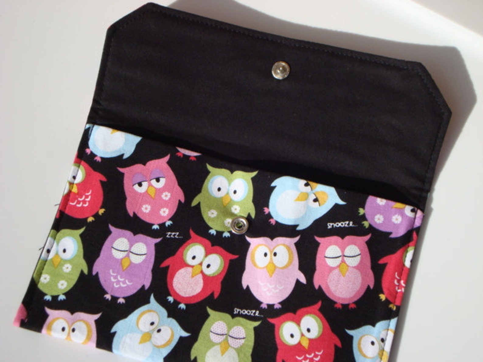 Coupon / Cash Budget Clutch Organizer SNOOZE OWL Etsy