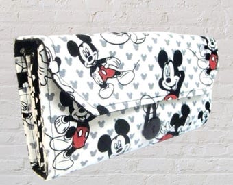 Bargeld Umschlag Brieftasche Dave Ramsey System Reißverschluss Umschläge - Mickey Mouse Hüte